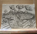 Unikat Postkarte Collection Herbst 2026 Nr. 02"Mushroom Forest"